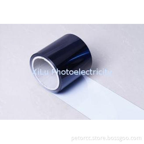 Black And White Single Sided PET Film Roll / Acrylic Tape F